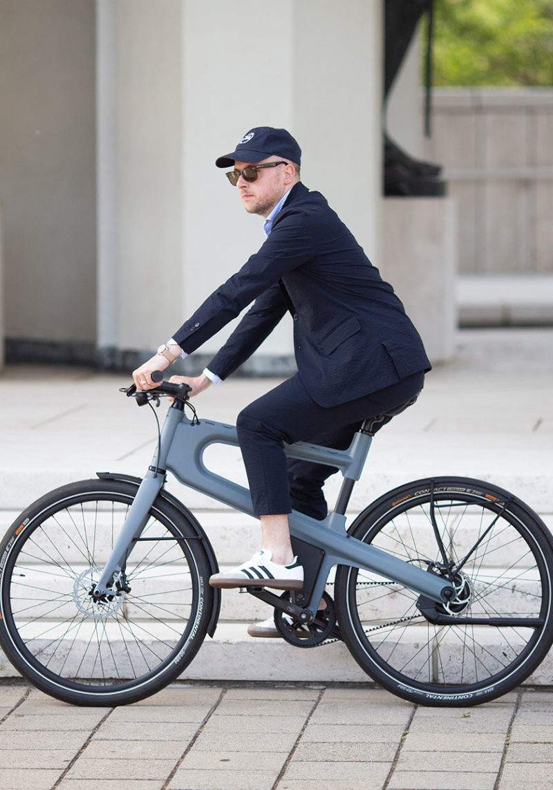 Meet the suit made for summer commutes