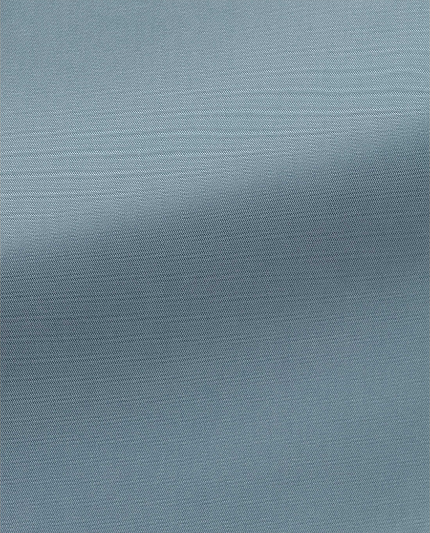 Dusty Blue Peached Water-Repellent Technical Fabric
