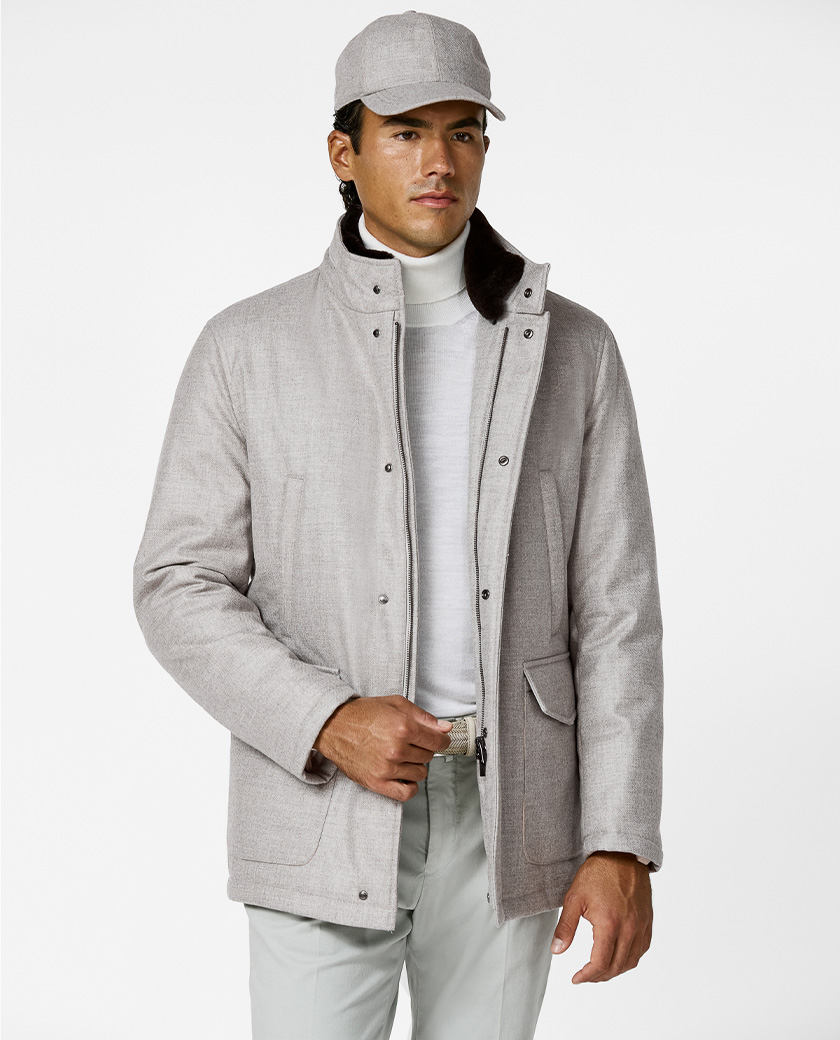 Orlando Jacket Water-Repellent Wool-Cashmere