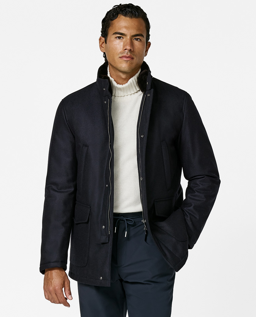Orlando Jacket Water-Repellent Wool-Cashmere